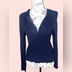 Primark Dark Blue Women's Cowl Neck Sweater Brand New with Tag